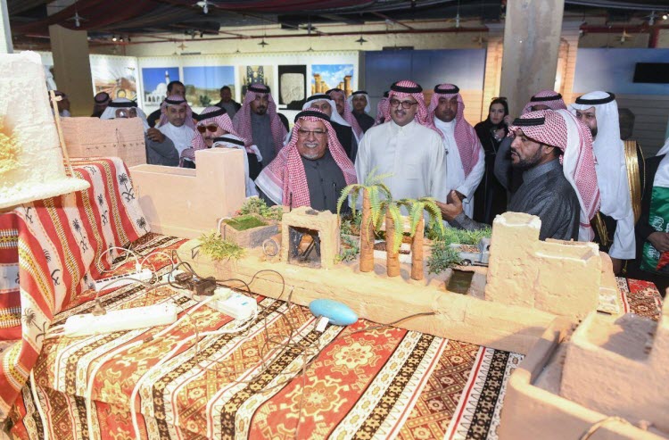 افتتاح الأجنحة التراثية الخليجية والقرية التركية  ضمن مهرجان الموروث الشعبي 
